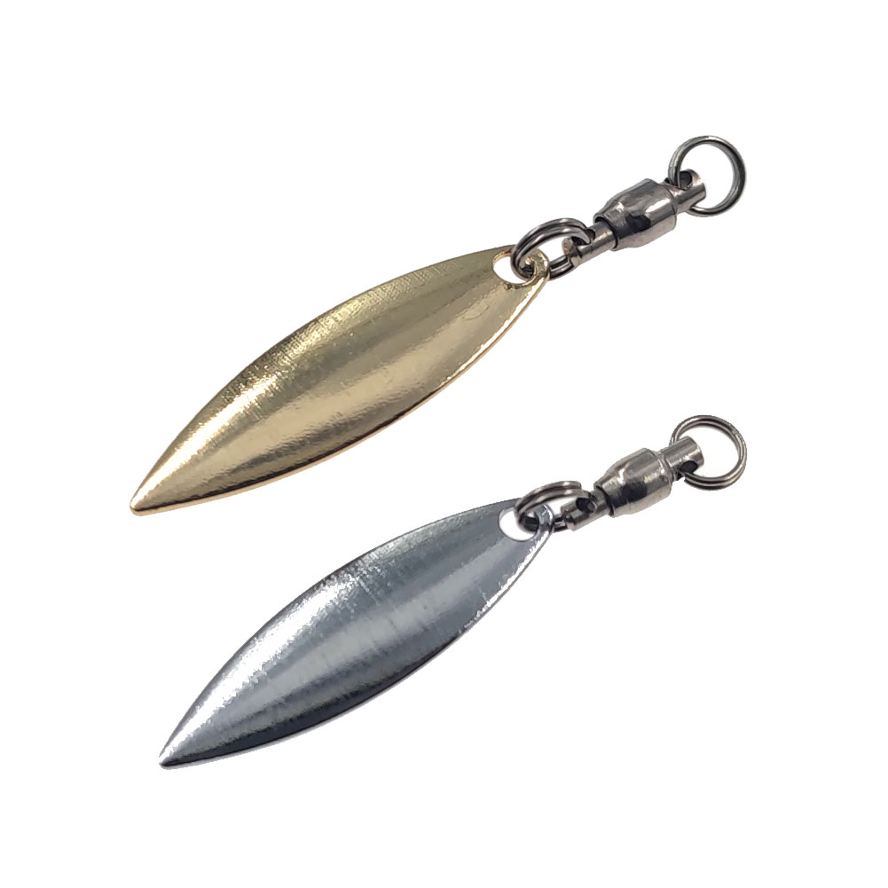 Fishing Lure Buzzbait - 10pcs Willowleaf Blades Spinner Aas Vissen