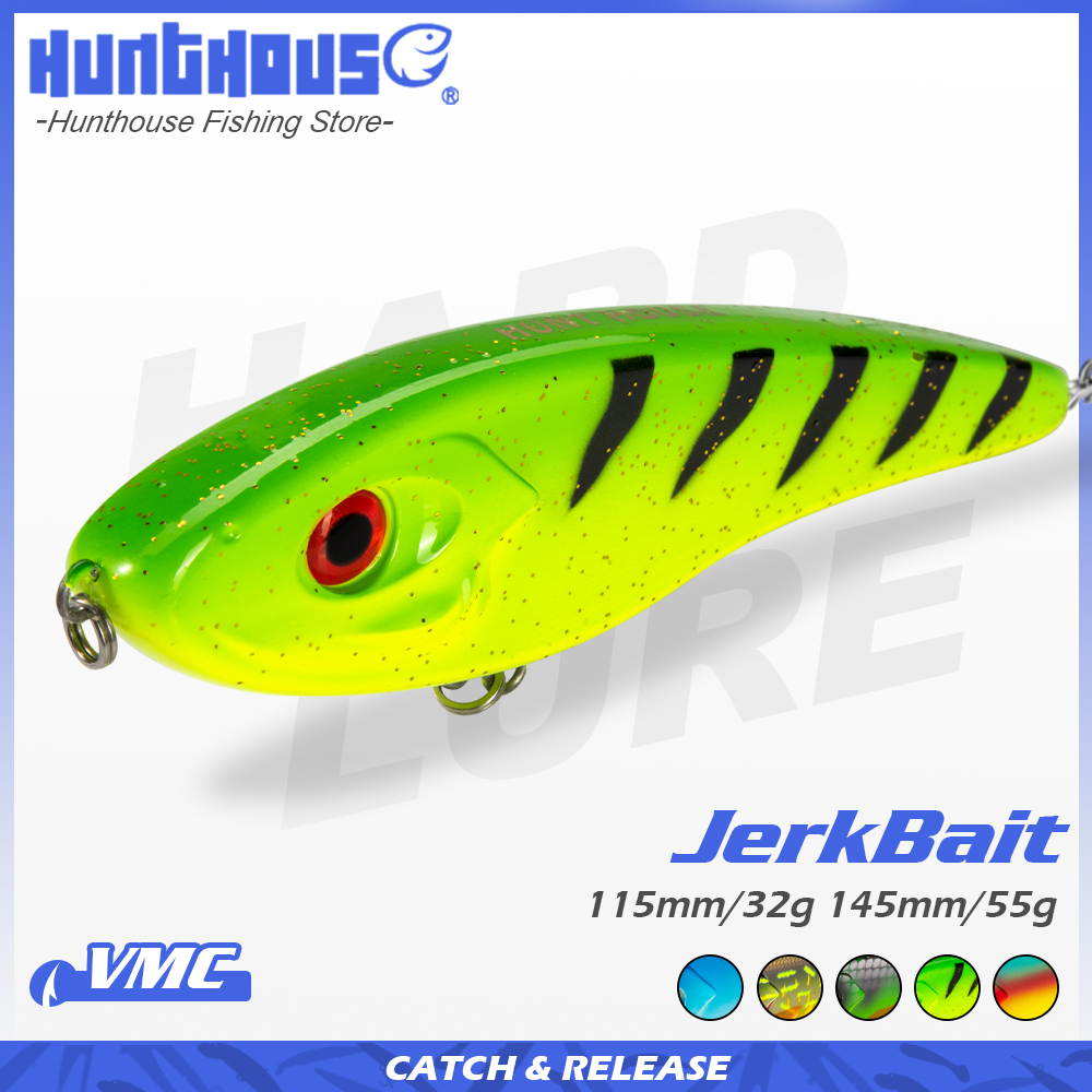 Fishing Lure Swimbait - Hunthouse Jerkbait Musky Buster Snoekbaars Aas