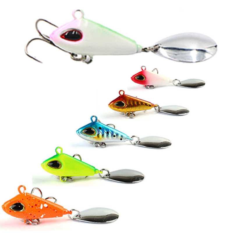 Fishing Lure Spoon - 1 st 6/11/18/22g VIB Crankbaits Vissen