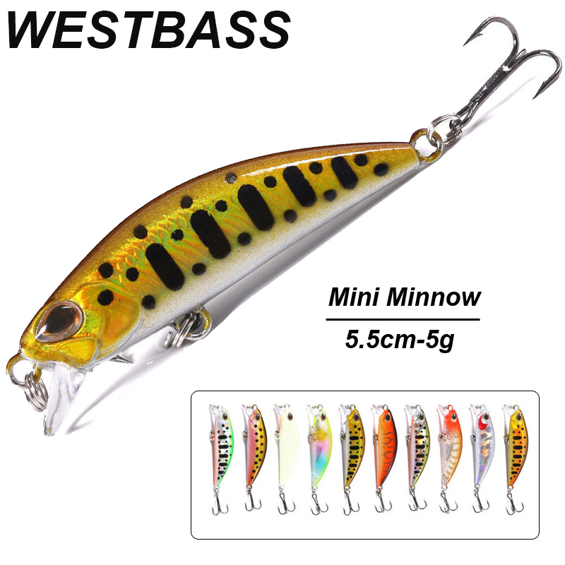 Westbass 1PX Micro Minnow Lokk - Fishing Lure Popper recensie en prijs