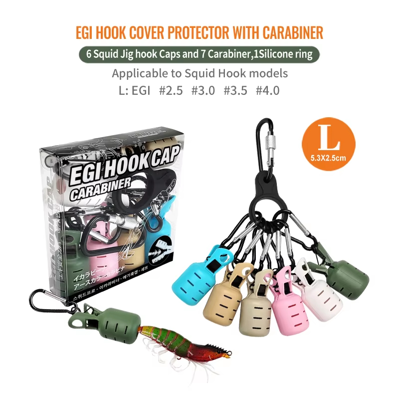 6-delige kleurrijke inktvis ji - Fishing Lure Jig recensie en prijs