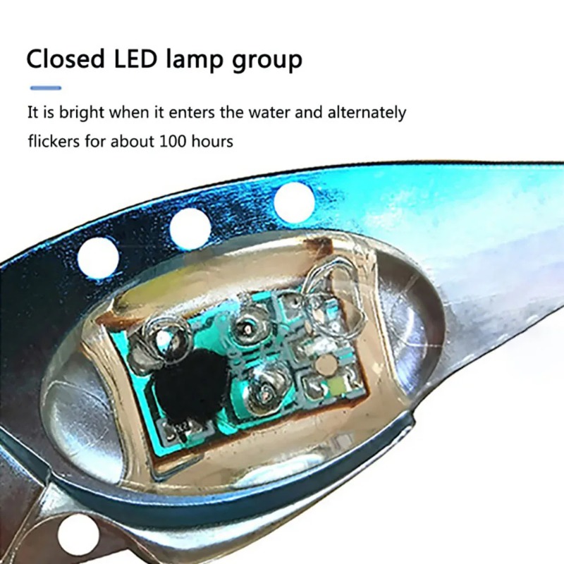 Onderwater LED-flitslicht inkt - Fishing Lure Jig recensie en prijs