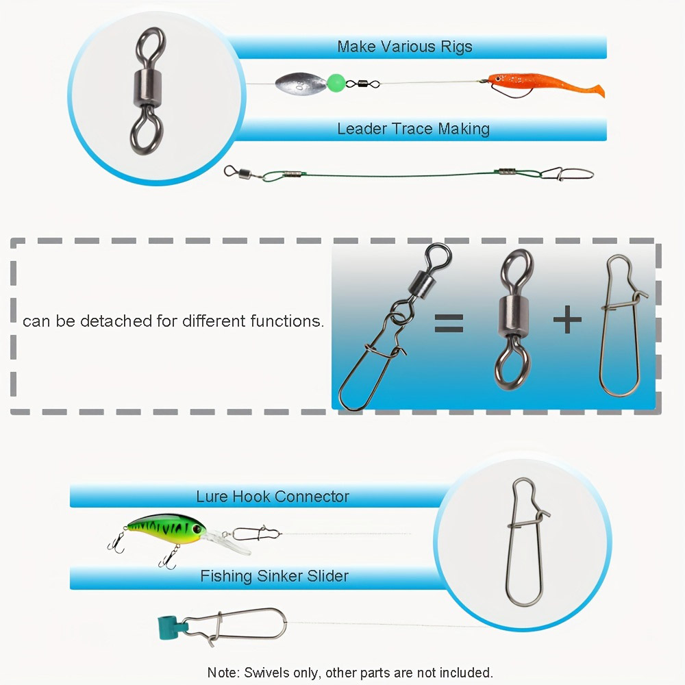 95/210-delige set visconnector - Fishing Lure Accessories recensie en prijs