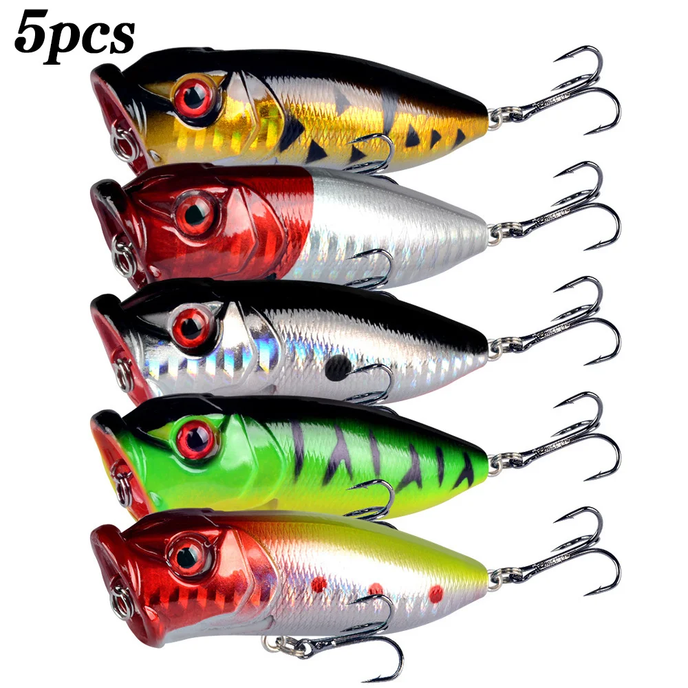 5 stuks Popper Kunstaas 3d Oge - Fishing Lure Popper recensie en prijs