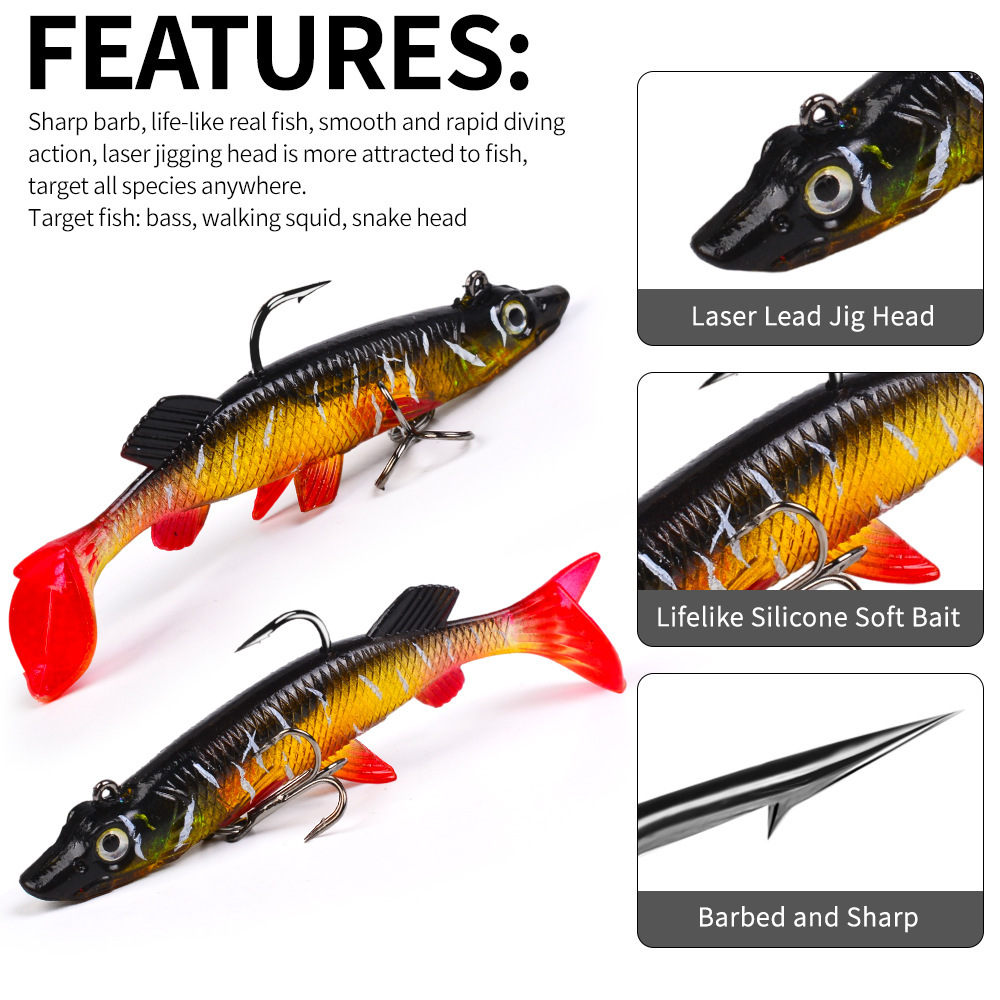 LHFSH 9.3cm 15g T-Tail Swimbai - Fishing Lure Swimbait recensie en prijs