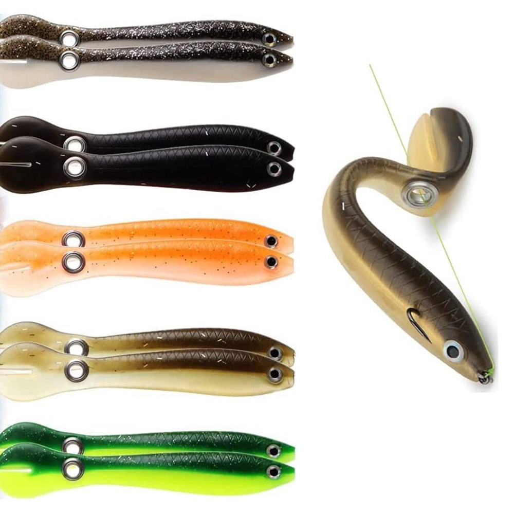 10 Stuks Zachte Vissen Lokken, - Fishing Lure Swimbait recensie en prijs