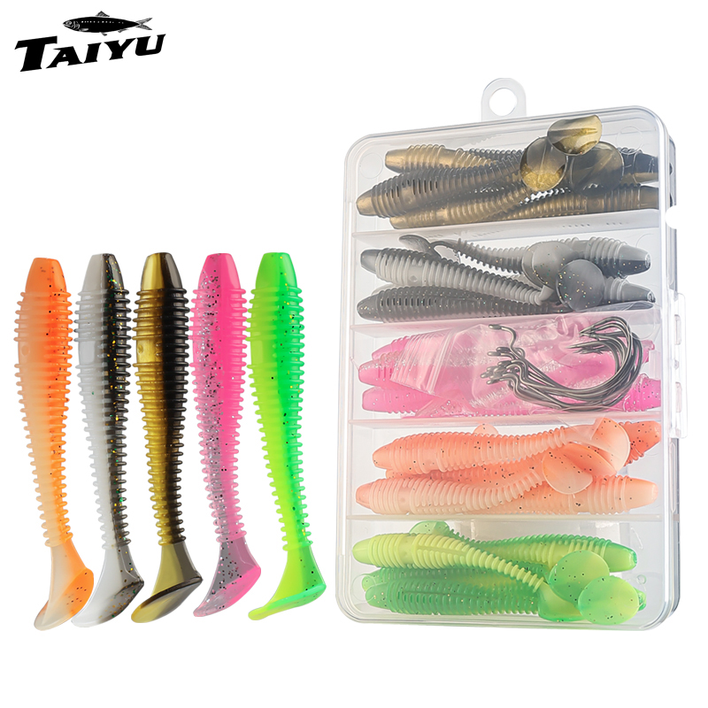 TAIYU 25/35-delige set zachte  - Fishing Lure Swimbait recensie en prijs